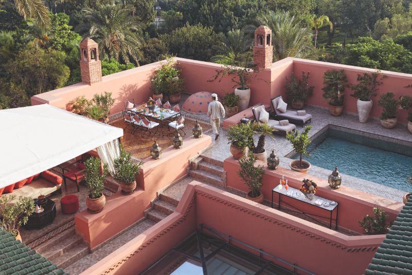 Royal Mansour terrasse